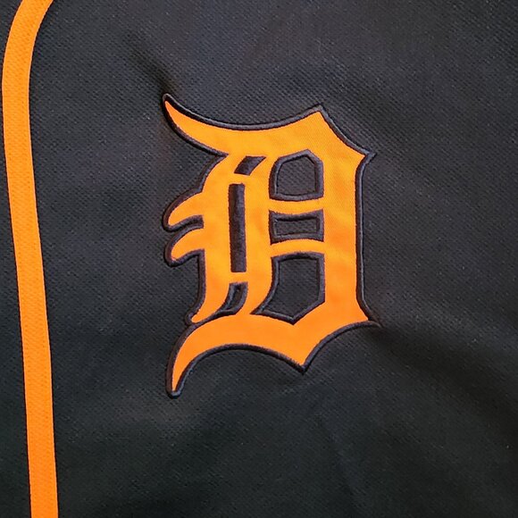 Authentic MLB Detroit Tigers Jersey #24 Miguel Cabrera Size L - Navy - Majestic - Picture 6 of 9